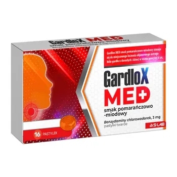 GardloX Med smak pomarańczowo-miodowy past