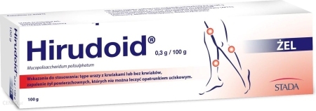 Hirudoid żel 300 mg/100g 100 g żel 300 mg/100g 100 g