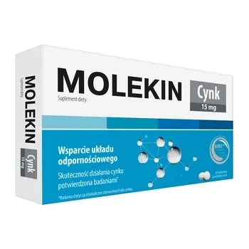 Molekin cynk 15 mg tabl.powl. 30 tabl.