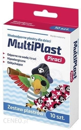 Plast. MultiPlast Piraci 10szt - - 10 szt.