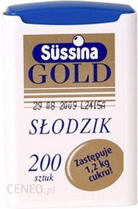 Sussina Gold słodzik z dozown 200 tabl tabl. - 200 tabl.