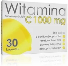 Witamina C 1000 mg kaps. 30 kaps ALGPHARMA